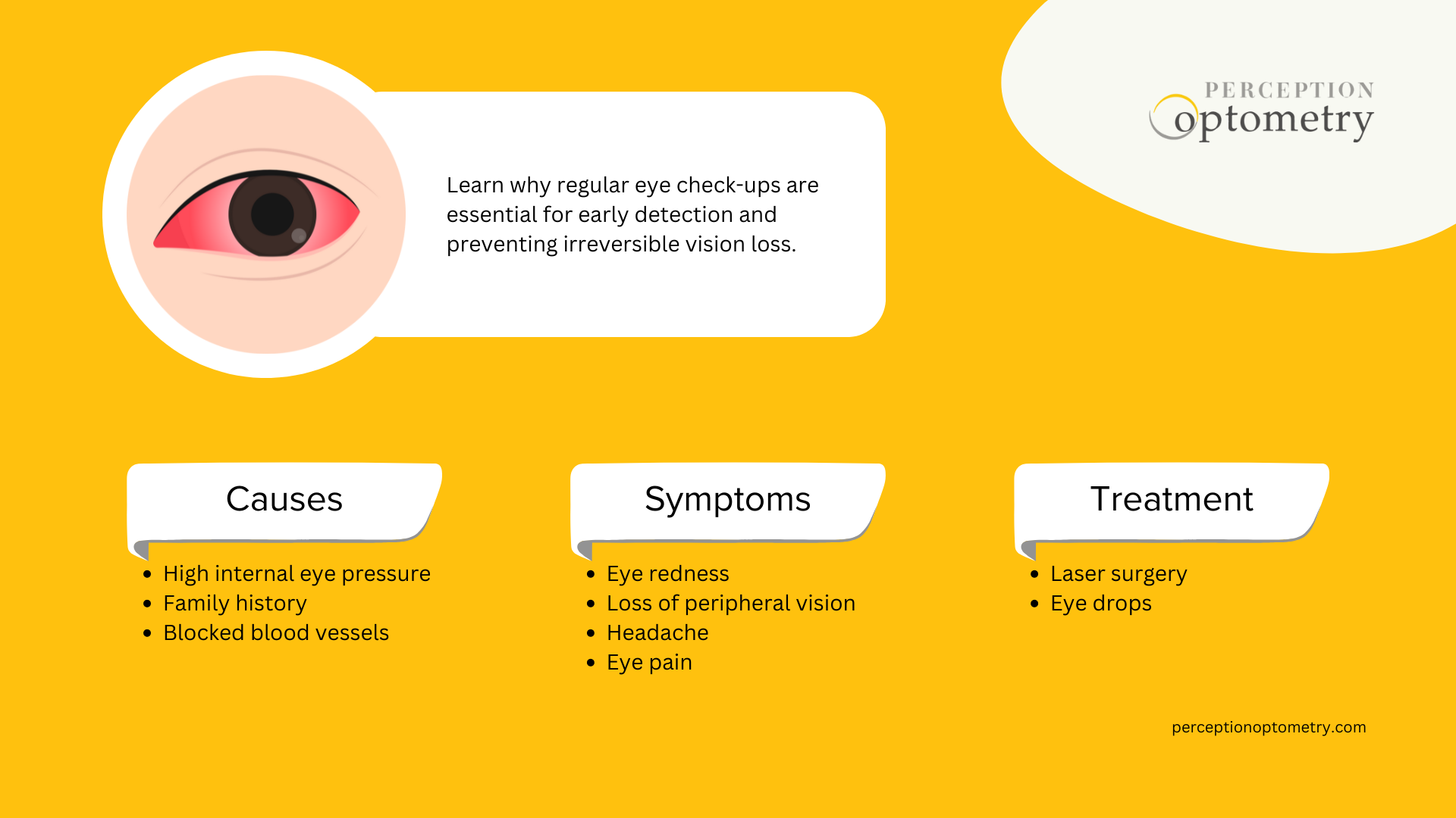 glaucoma causes, symptoms, and treatment